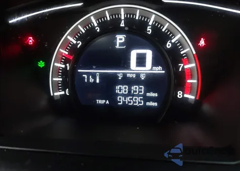 2017 Honda Civic Lx z USA, uszkodzony, nr VIN 19XFC2F55HE224609